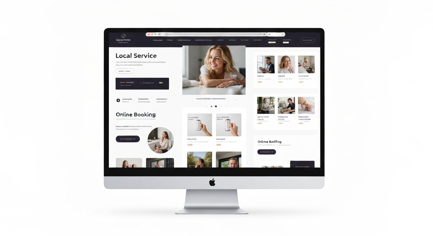Local Business Website Example