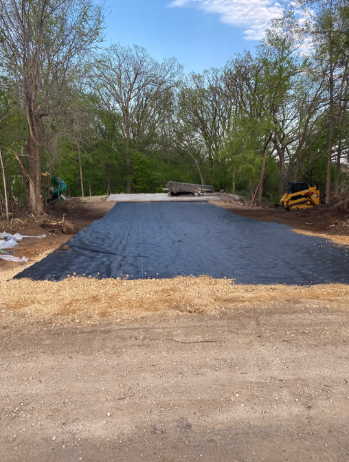 Yard Grading/Leveling & Seeding project 2 in Hastings MN