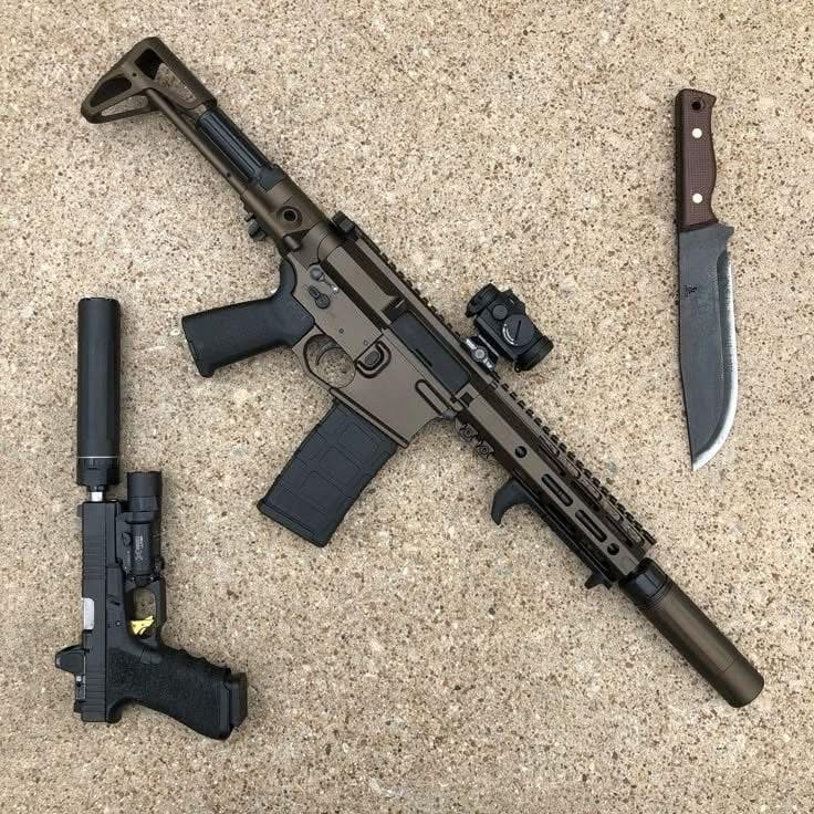 Tactical AR and Handgun Walker LA
