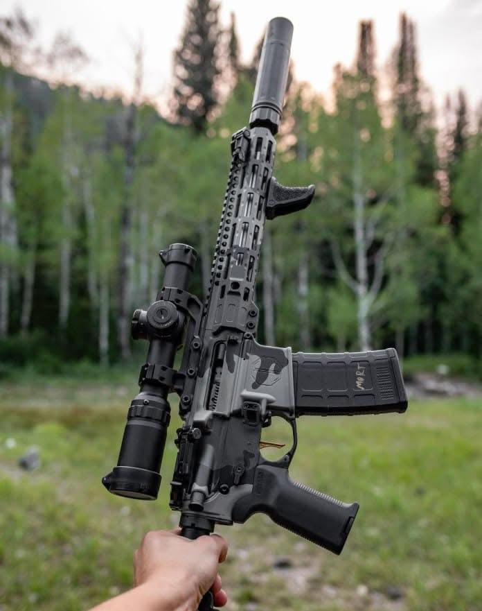 Suppressed AR-15 Baton Rouge