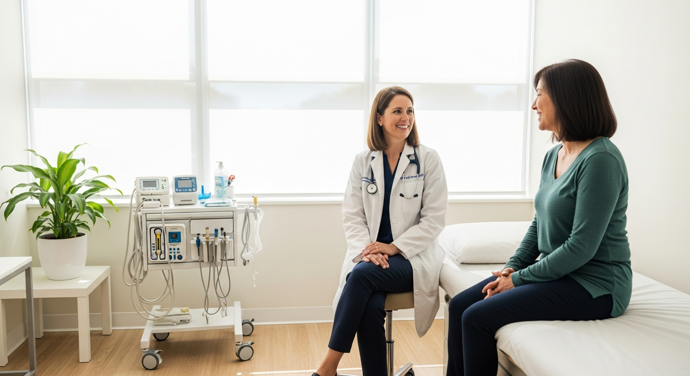 Health Clinic Professional using OmniSAM