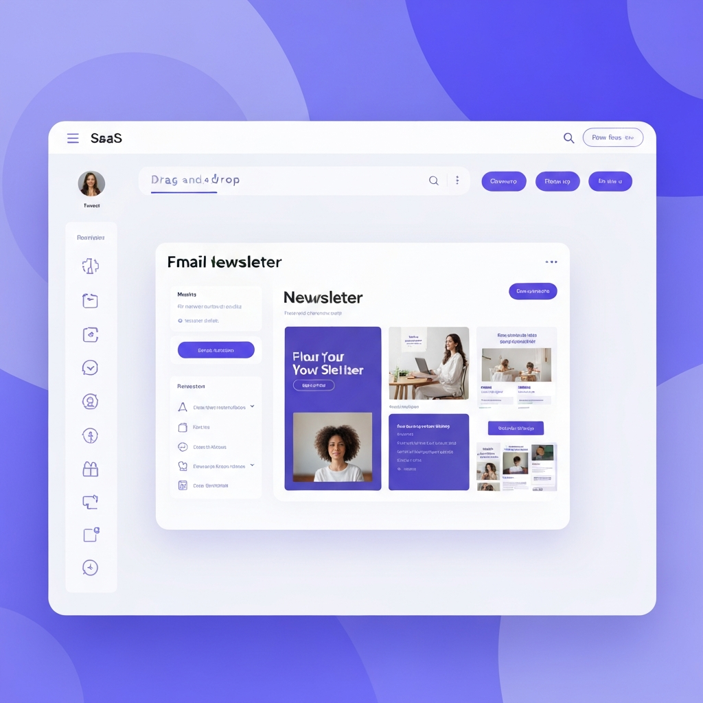 Email Marketing Builder Interface
