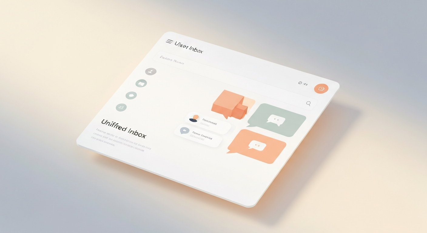 Construction unified inbox mockup