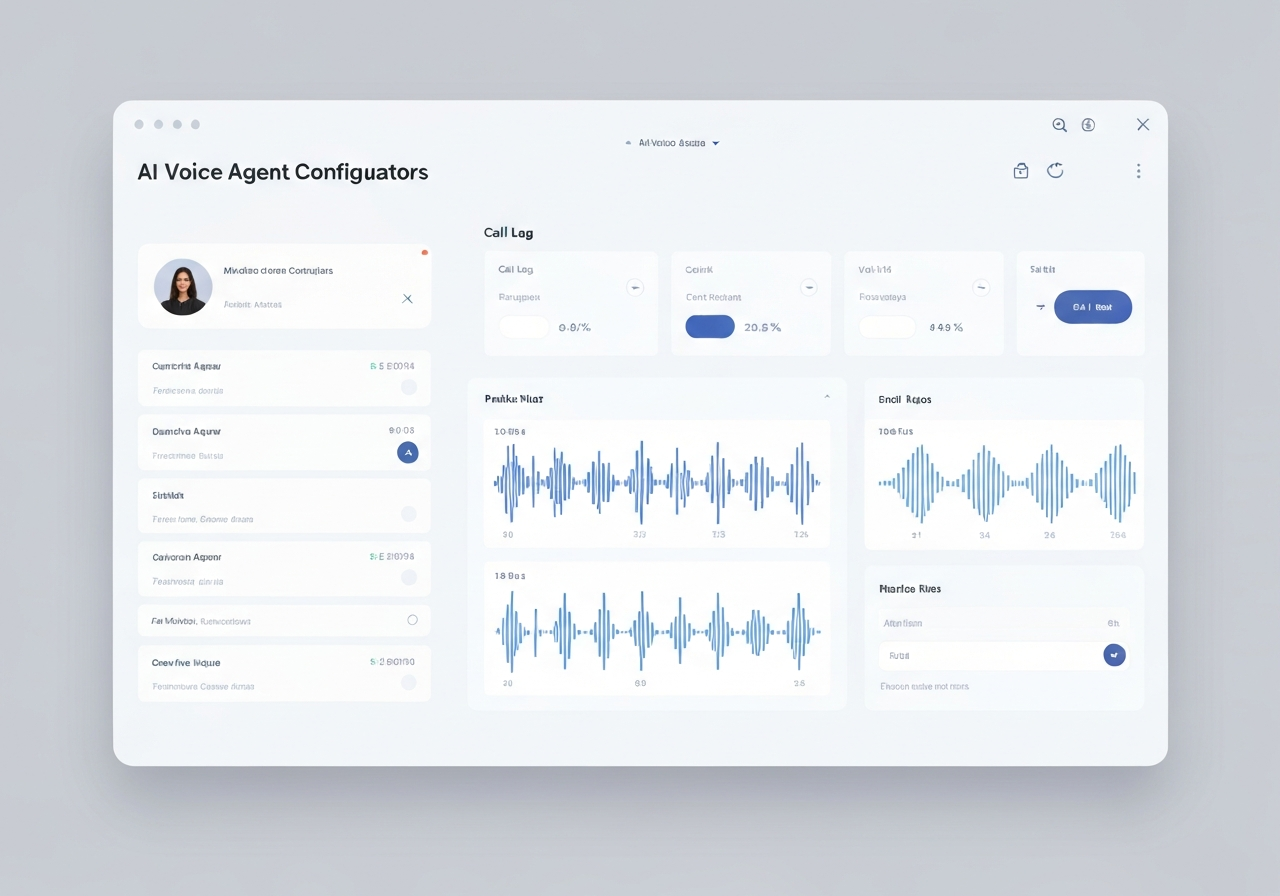 AI Voice Agents Interface