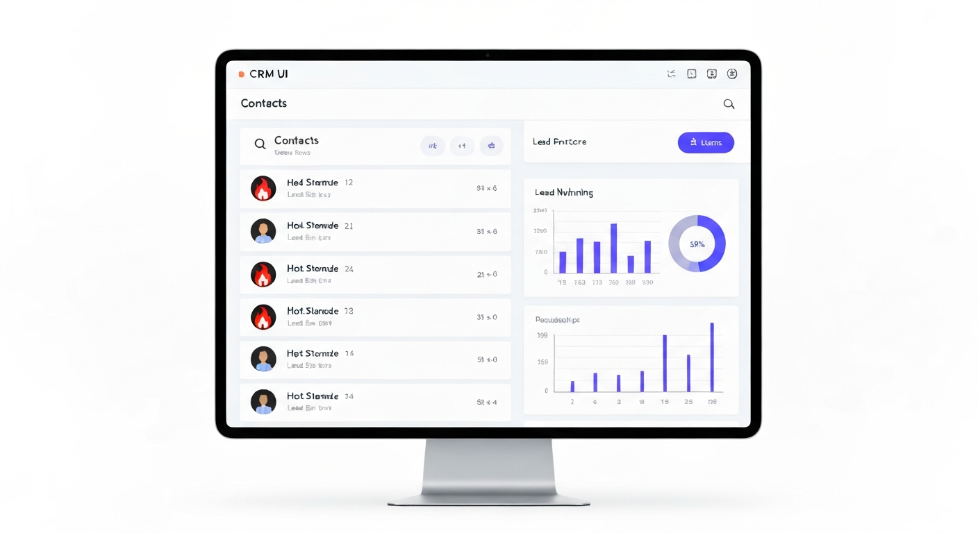 Smart Lead Scoring Interface