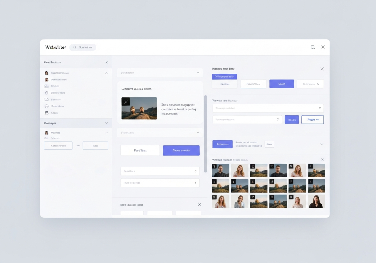 Websites & Funnels Interface