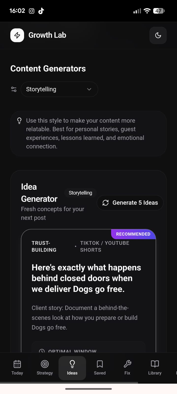 Growth Lab Content Generator