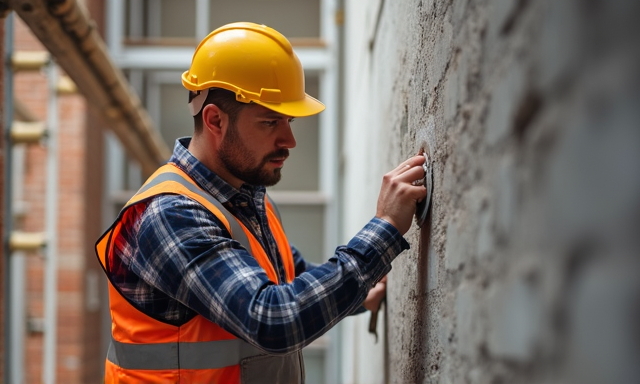 Inside Property Group construction professional working on site