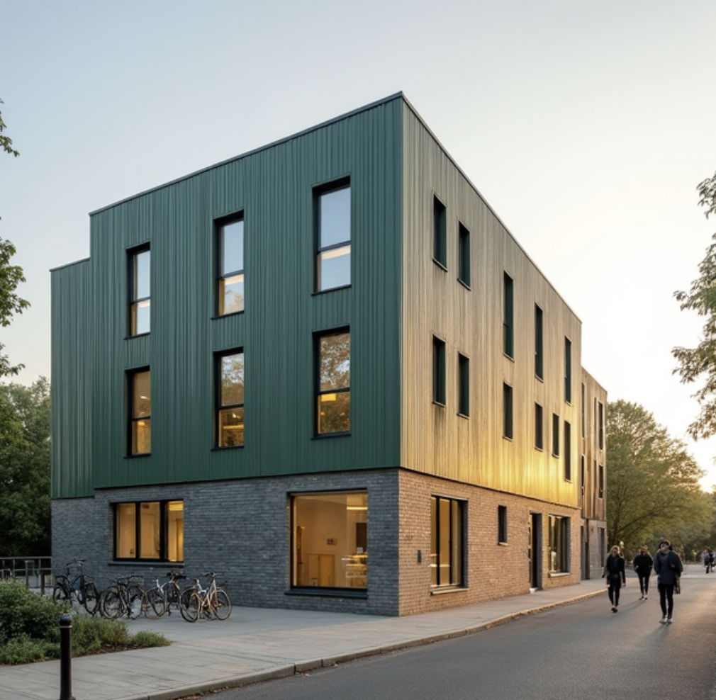 Purpose-Built Student Accommodation exterior building design