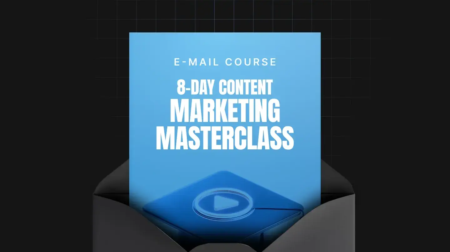 8-Day Content Marketing Masterclass