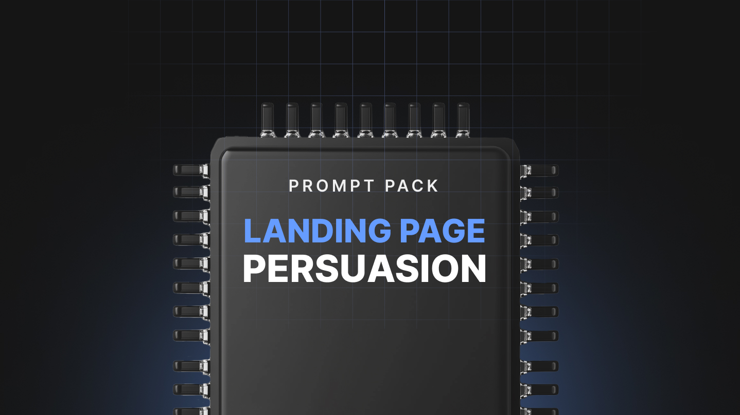 The AI Prompt Pack — Your unfair advantage