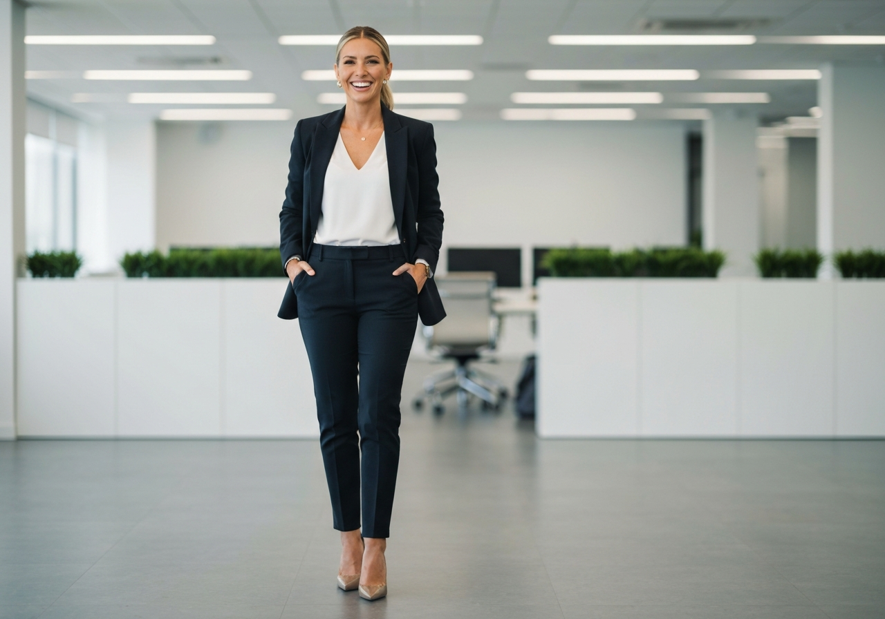 Professional Australian female business owner