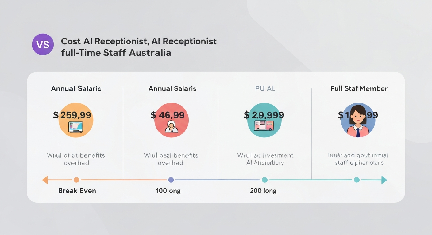 Cost comparison chart AI vs Human