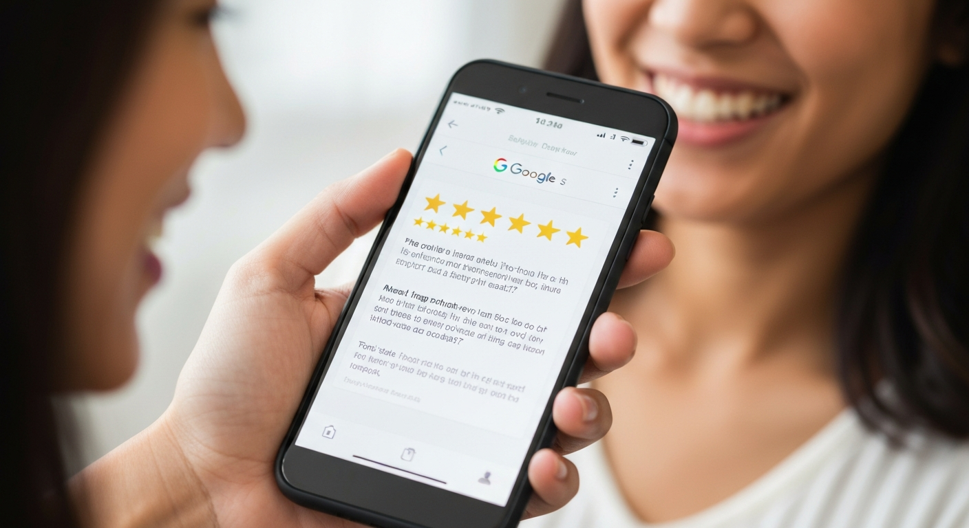 Reseña de 5 estrellas en Google Maps