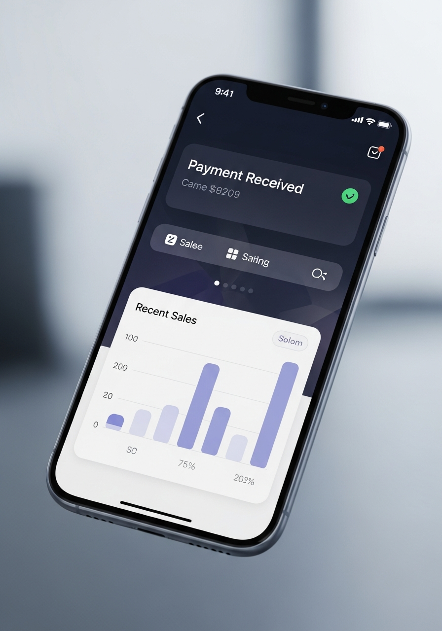 Mobile Sales Dashboard