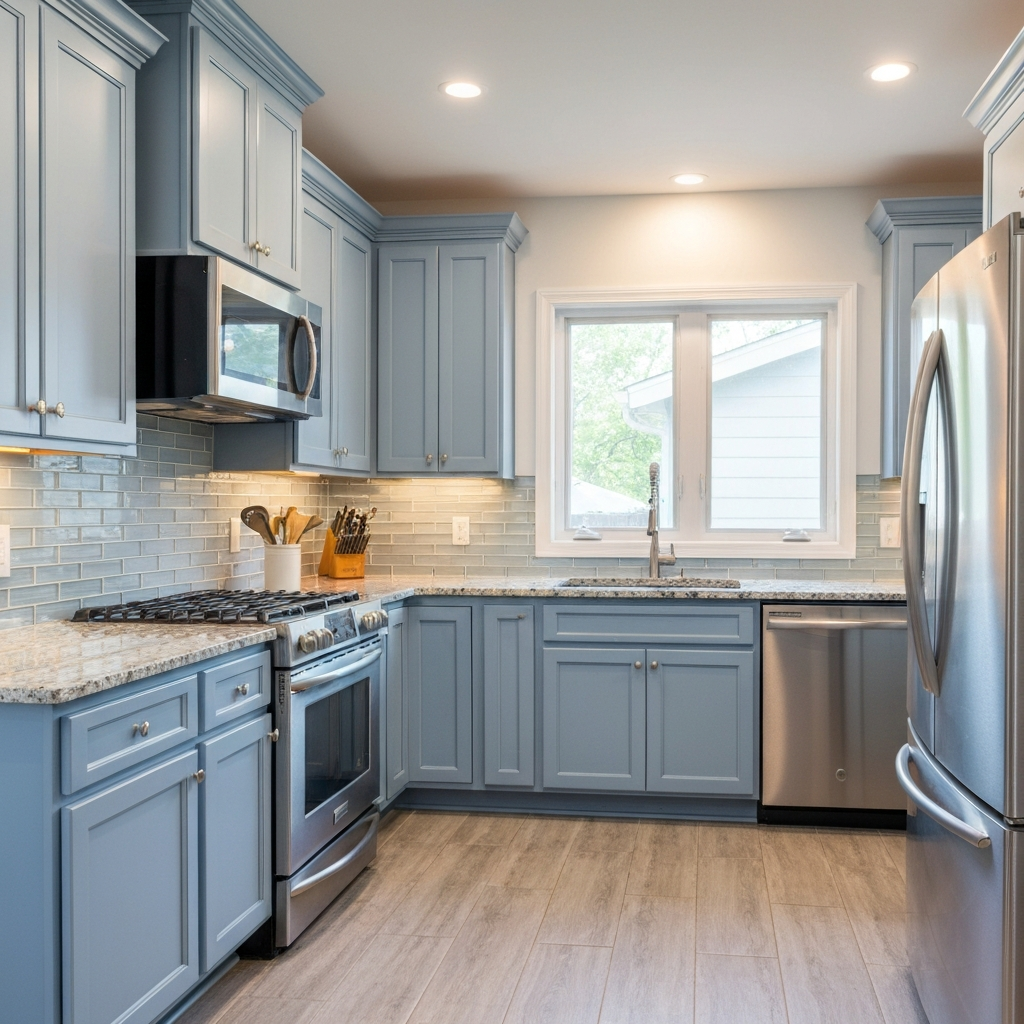 Painted cabinets in Broadkill Beach