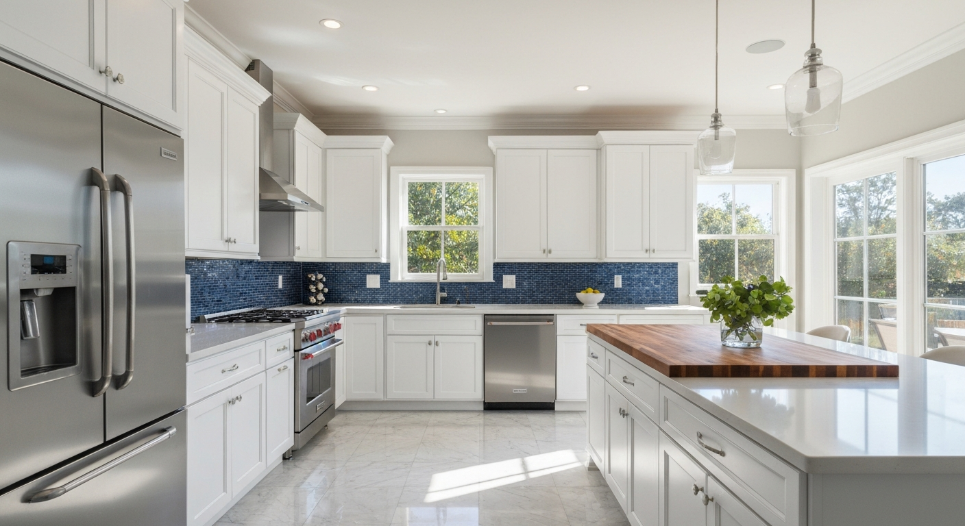 Painted cabinets in Ellendale