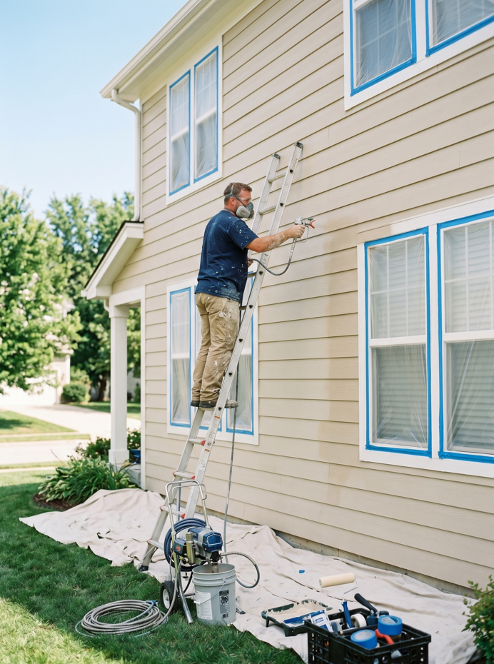 Exterior painting in Lewes, DE