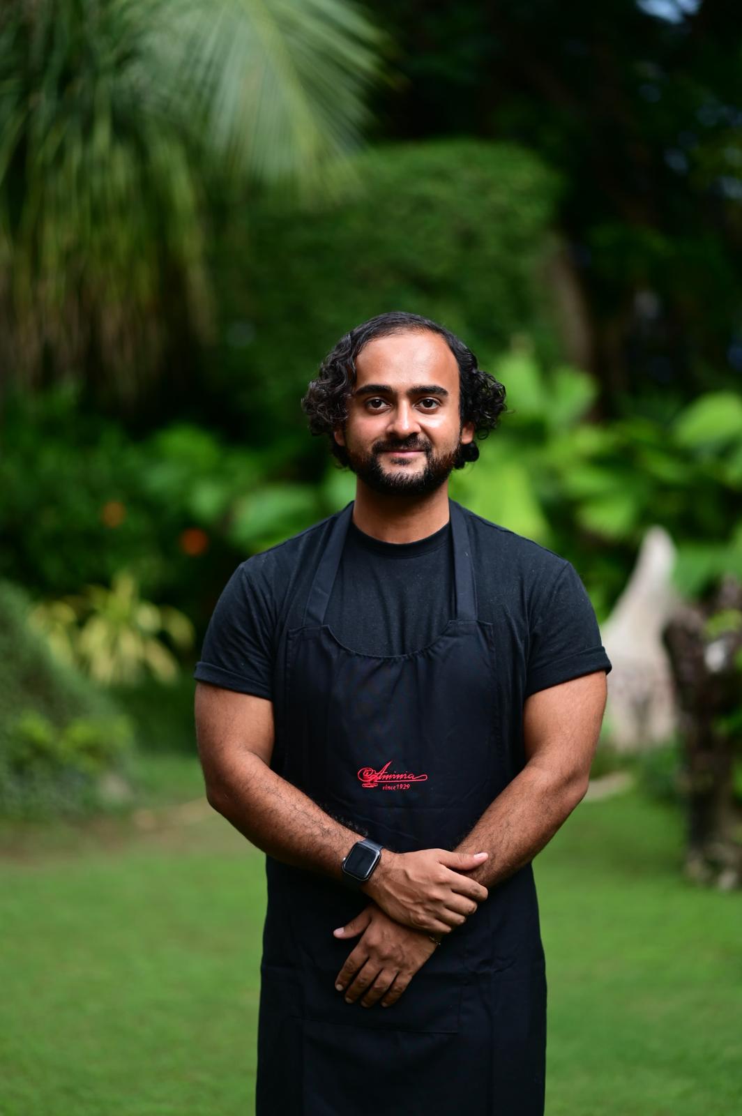 Chef Amaad at Aminia