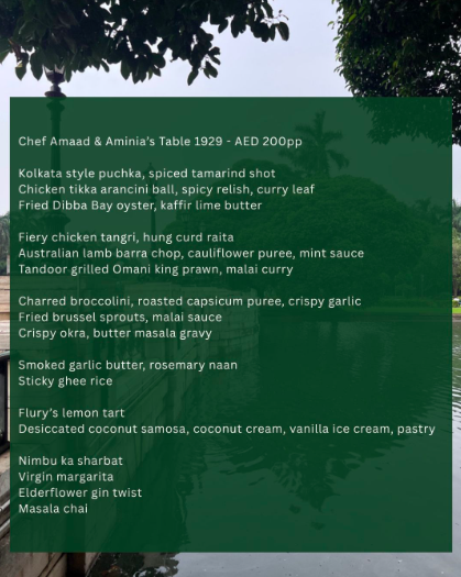Table 1929 Aminia Dubai Hosted Its First Ever Chef’s Table Experience additional image 2