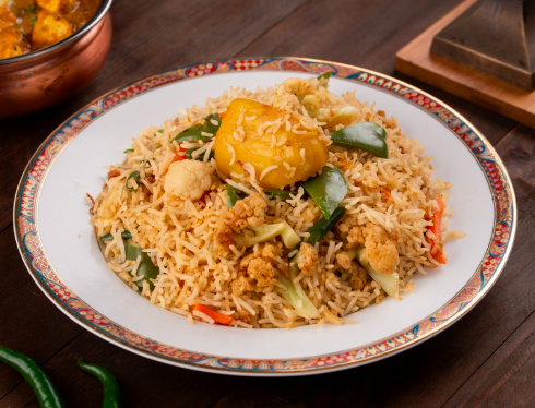 Vegetable Dum Biryani