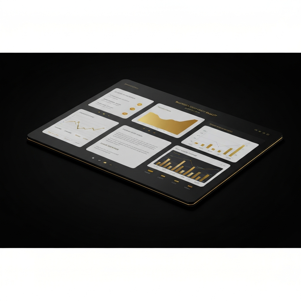 Bedrijf Audit Rapport Mockup