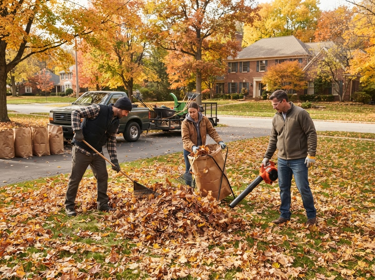Leaf Clean Up