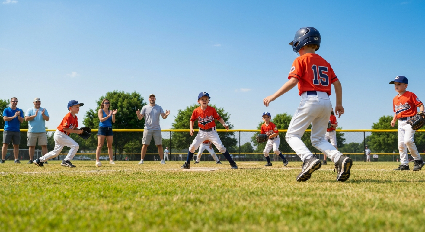 Youth Baseball at the Park