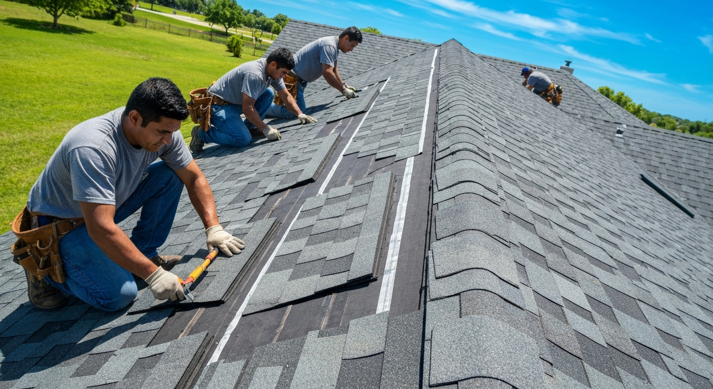 Professional roofers in Adams County
