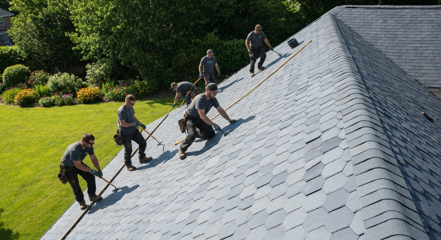 Professional roofers in Sauk County