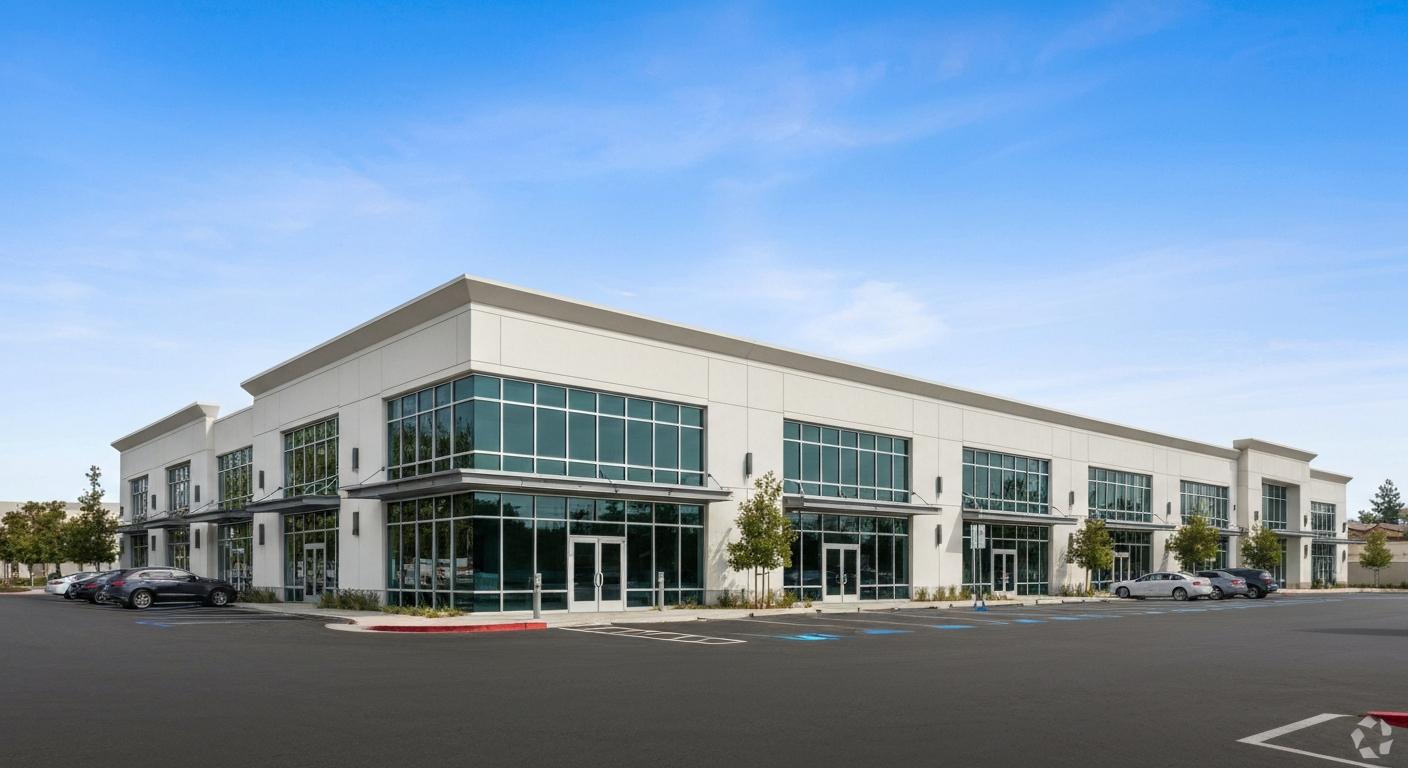 Commercial buildings and retail properties in Glendora, California