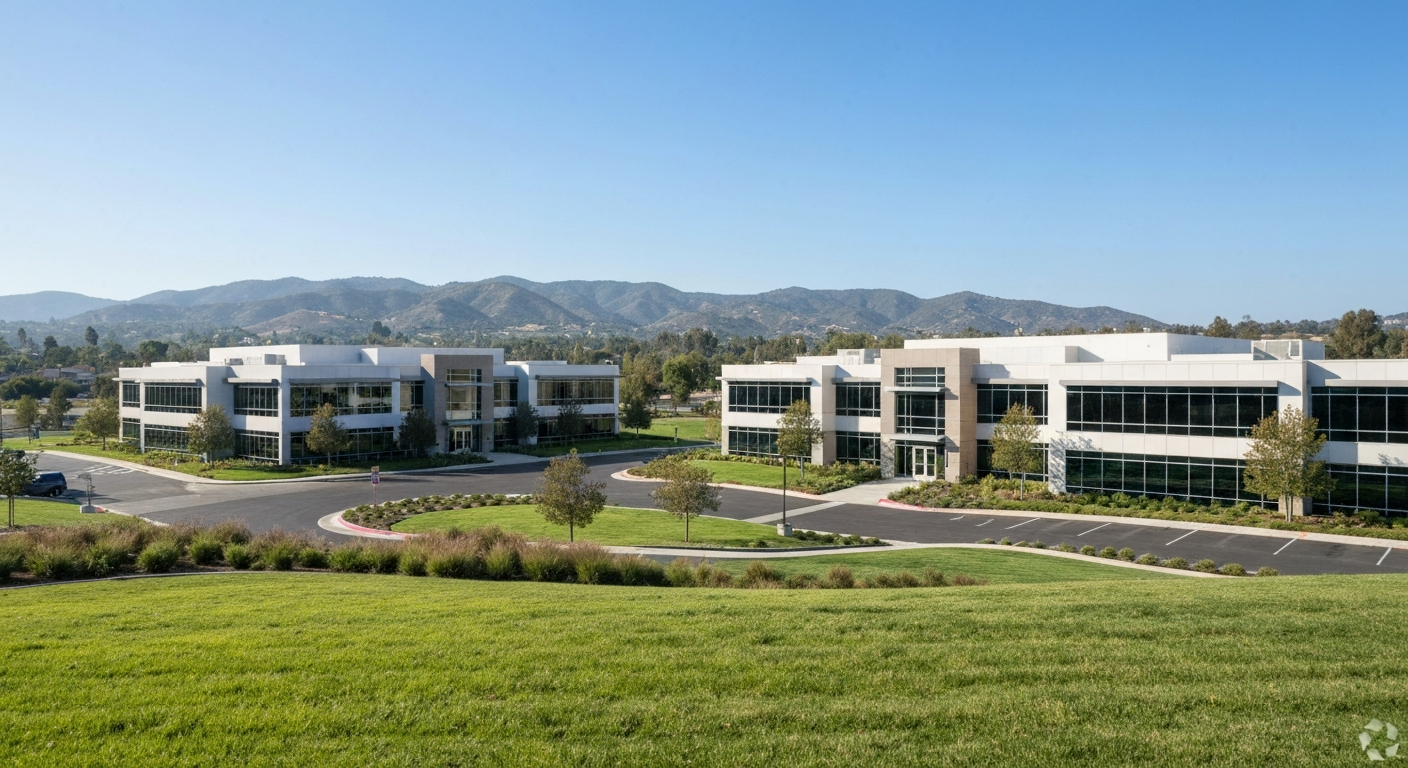 Corporate office parks and retail centers in Agoura Hills, California