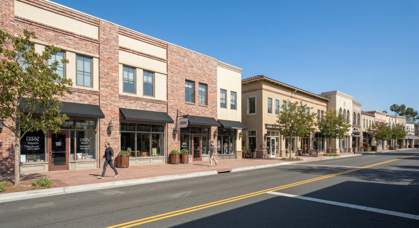 Claremont Village and commercial real estate in Claremont, California