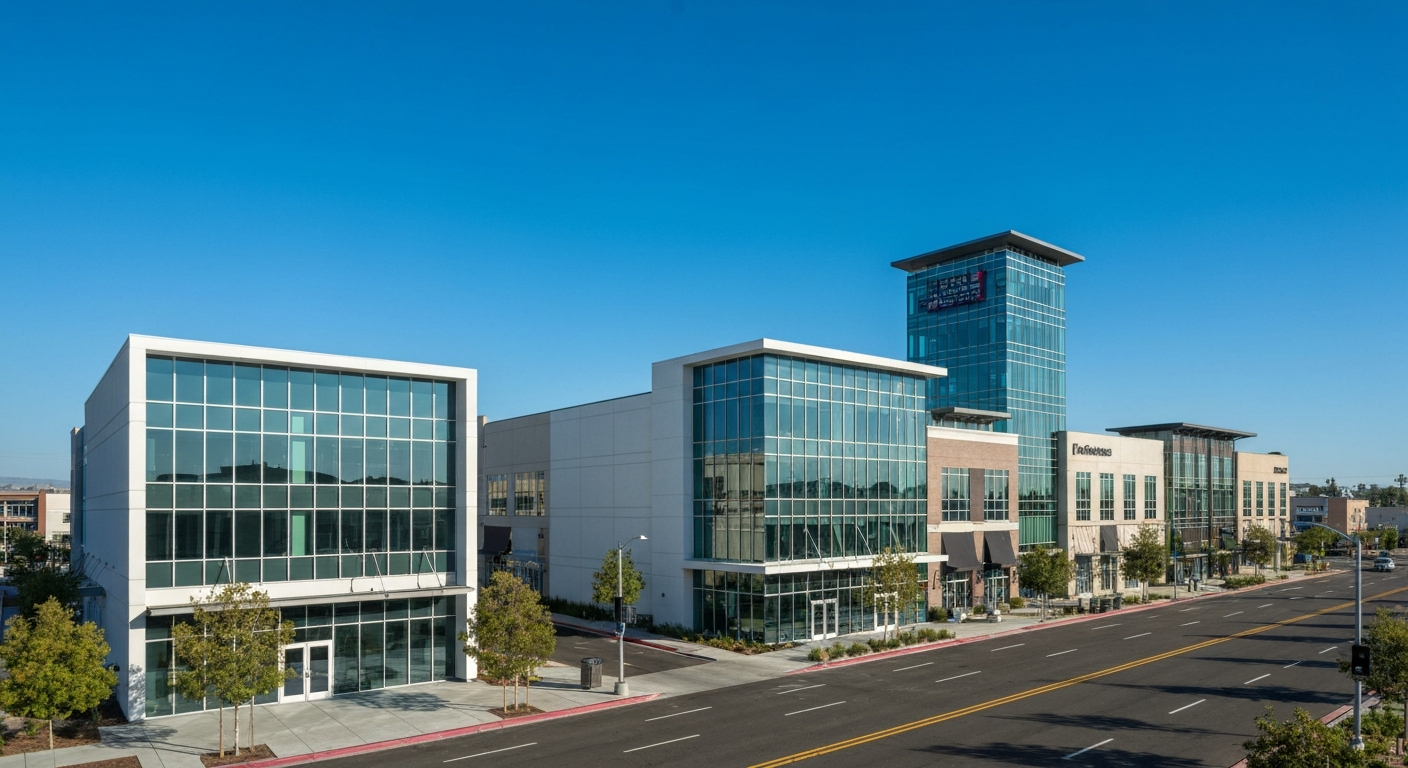 Large-scale industrial and logistics facilities in Santa Fe Springs, California