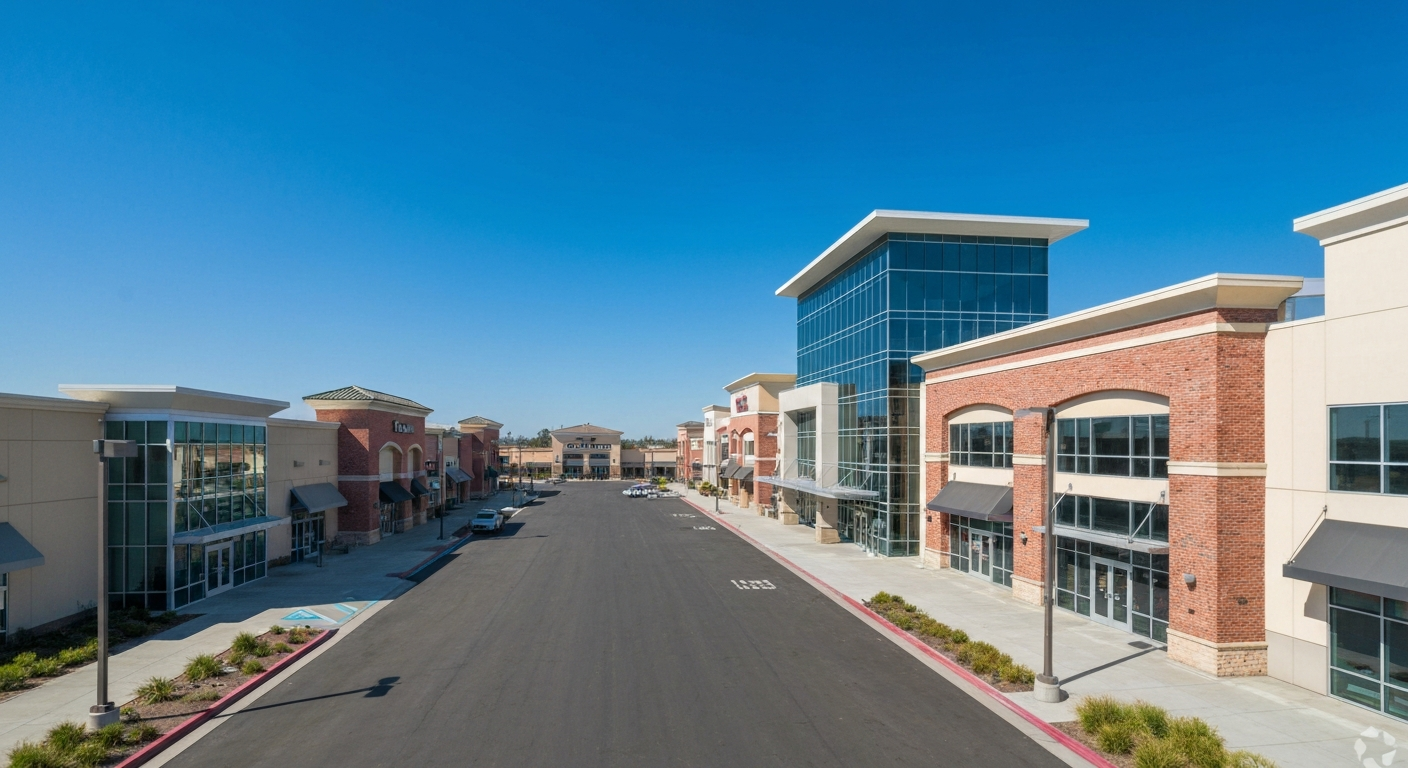 Retail centers and commercial properties in Artesia, California