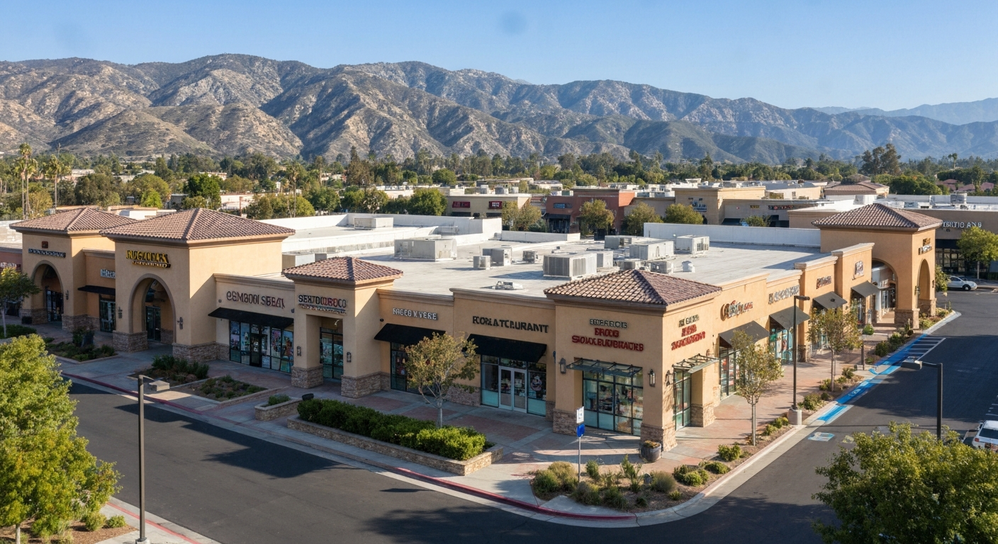 Luxury retail and commercial real estate in Arcadia, California