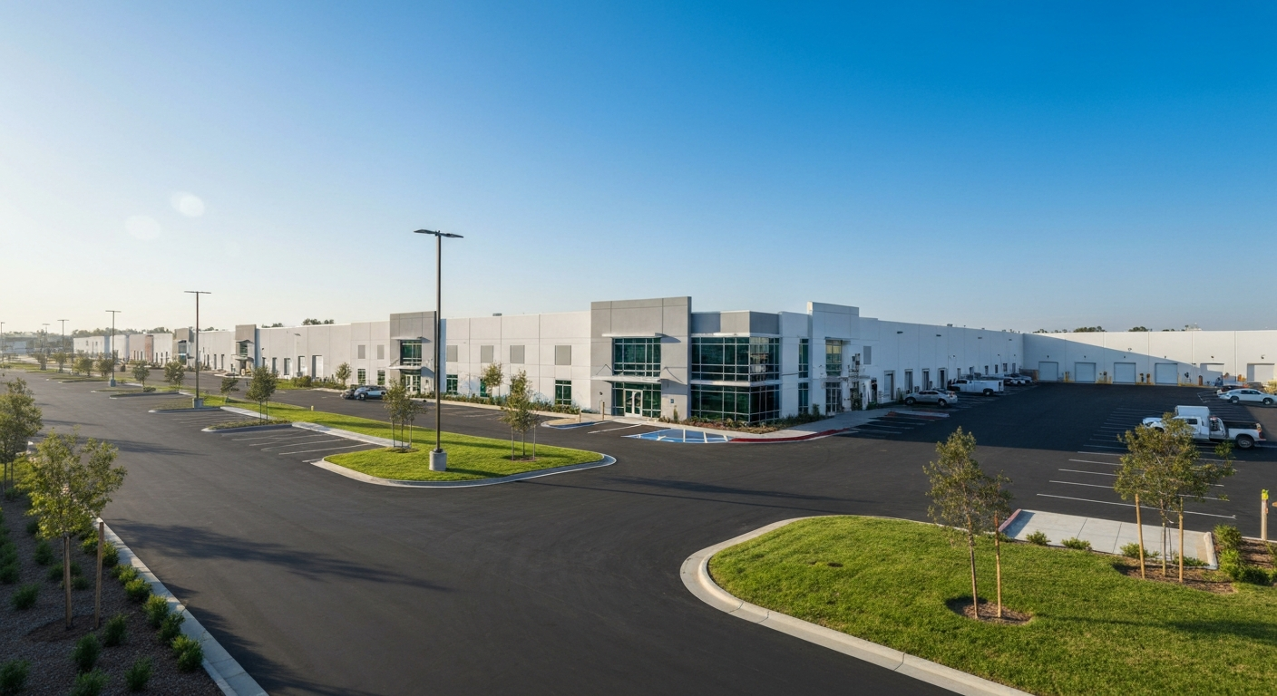 Heavy industrial and logistics facilities in Compton, California