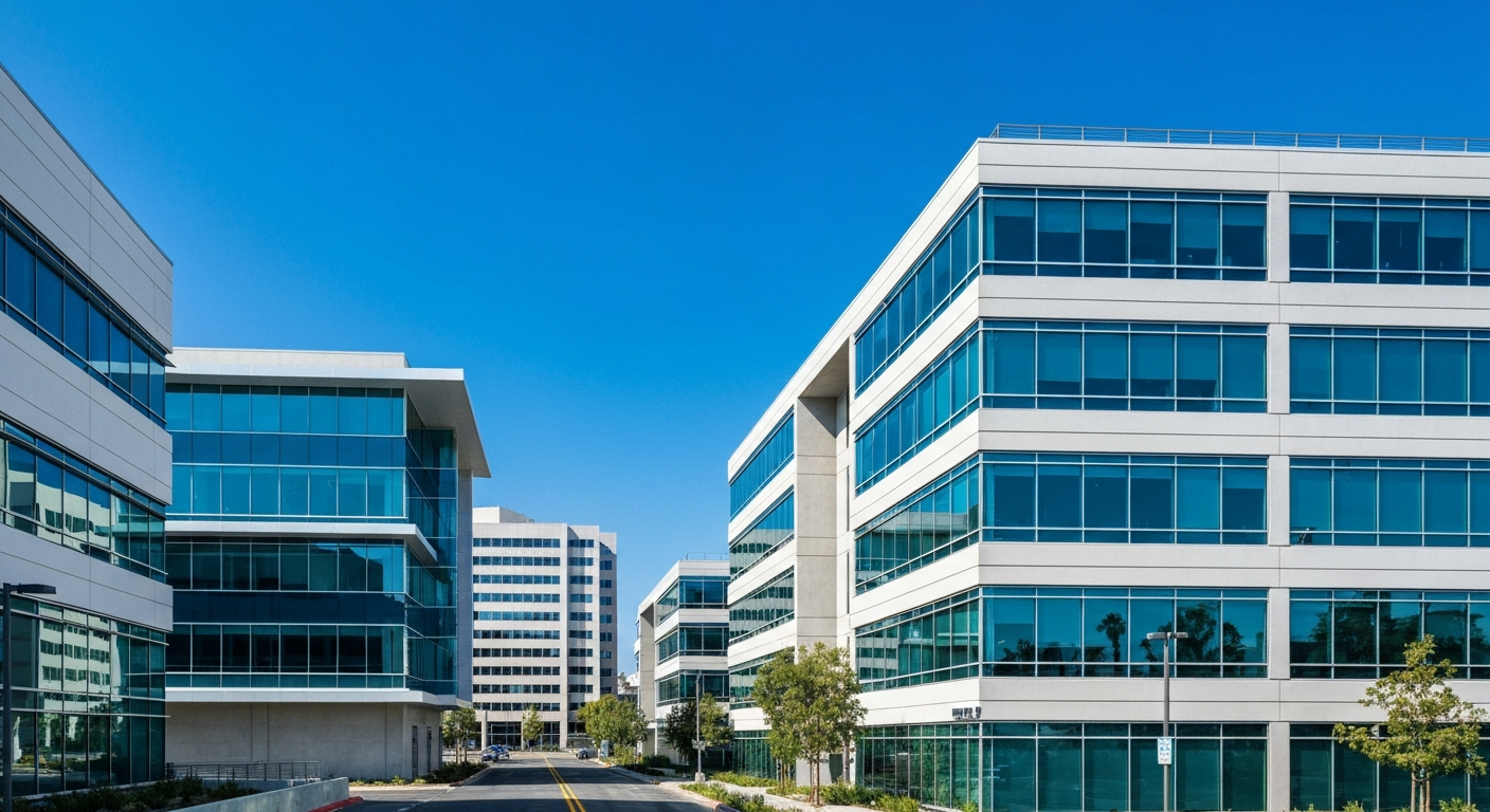 Media production facilities and commercial real estate in Burbank, California