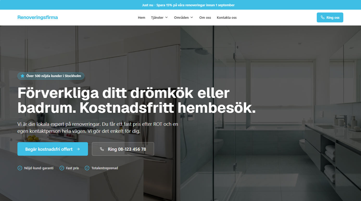 Webbdesign referens 3