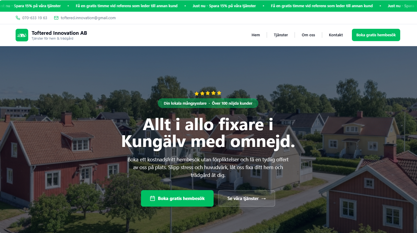 Webbdesign referens 1