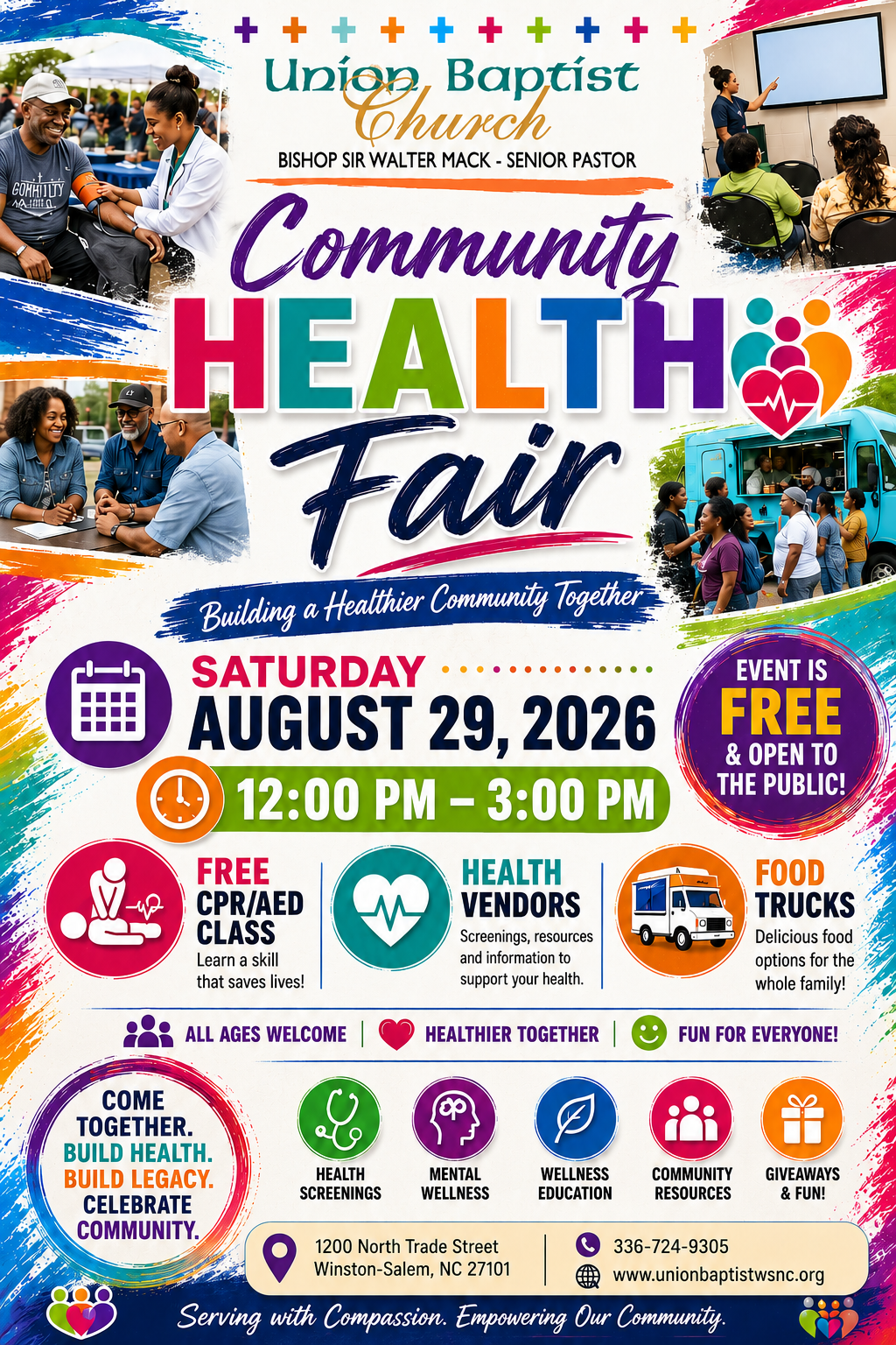 Union Baptist Church Community Health Fair