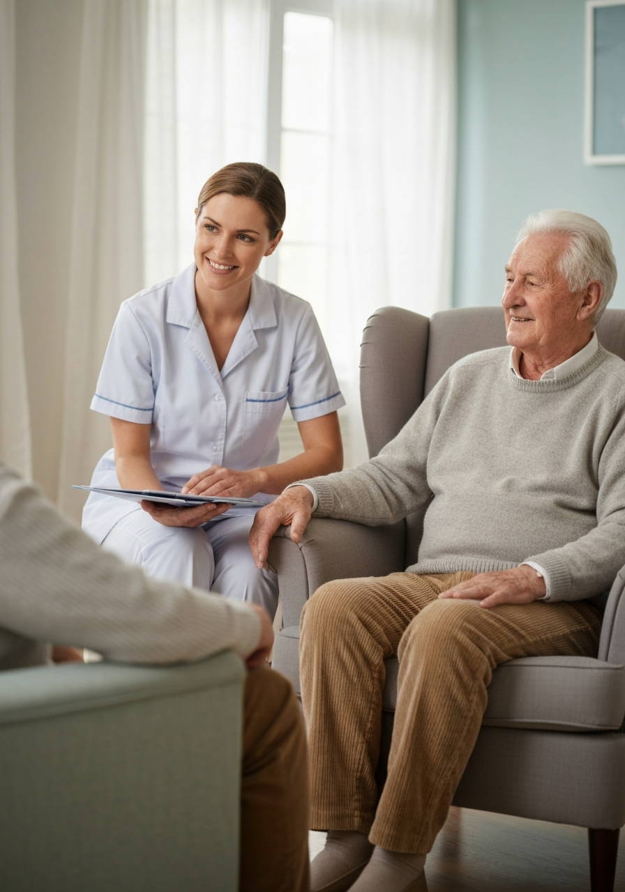 Professional care assessment consultation