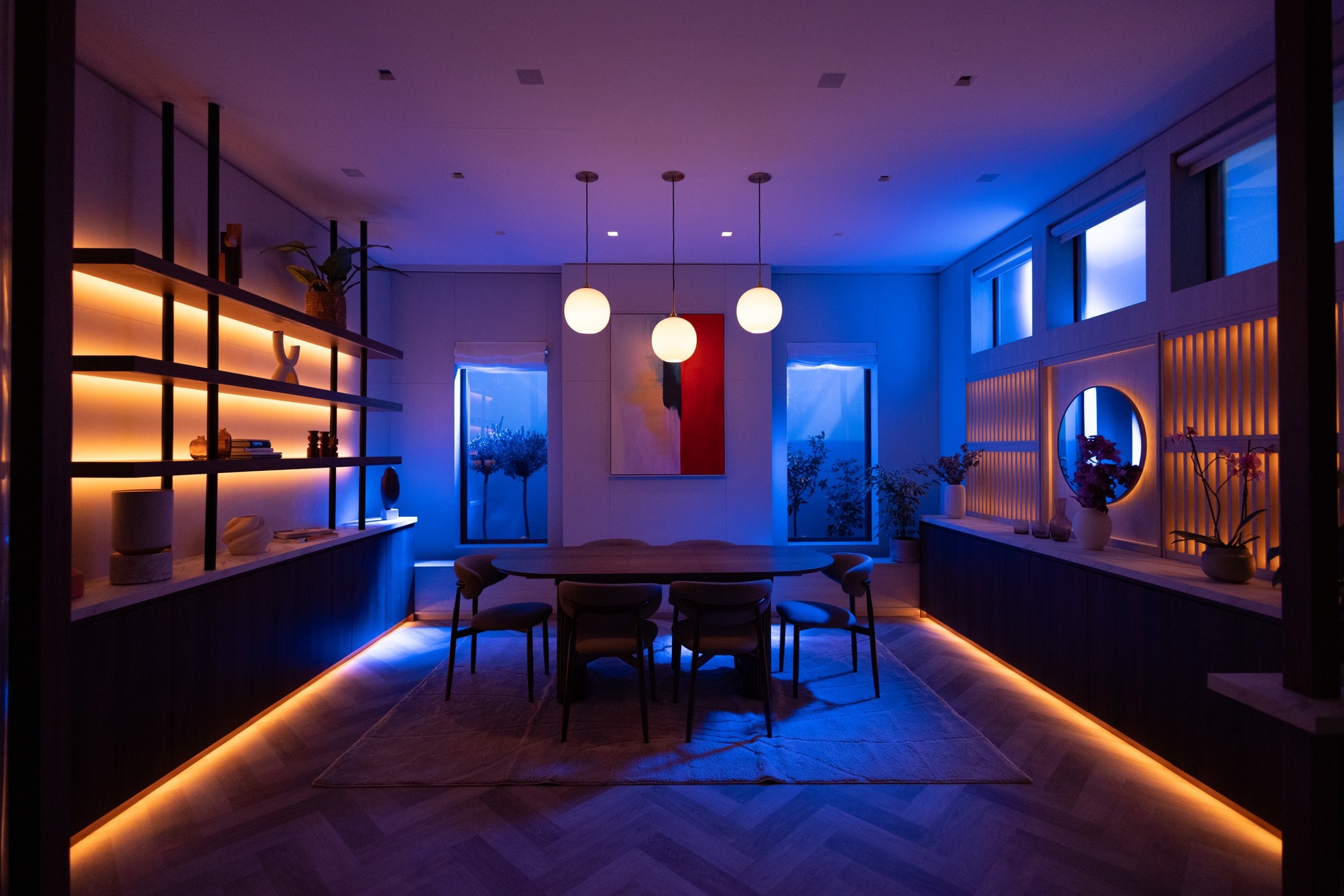 Atmospheric interior lighting