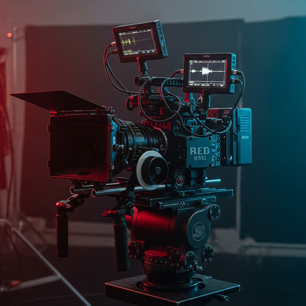 Cinematic production set