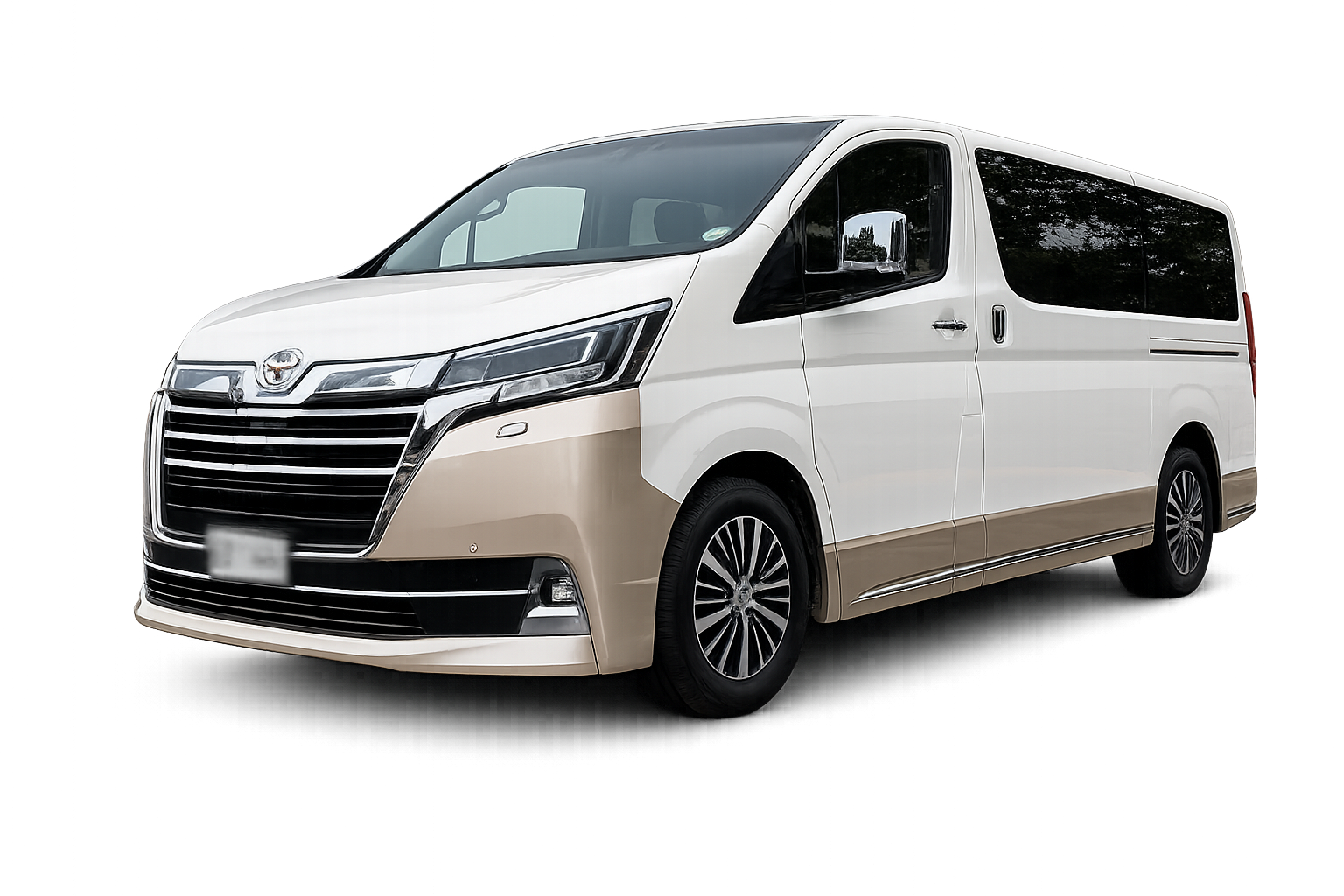 Toyota Super Grandia Elite (White) or Similar