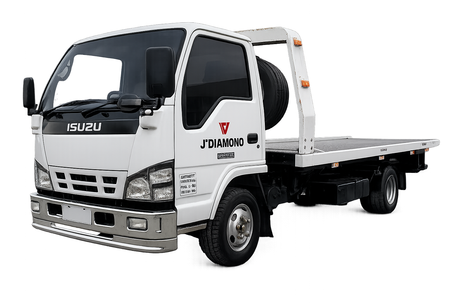 Isuzu Towing Truck (White) or Similar