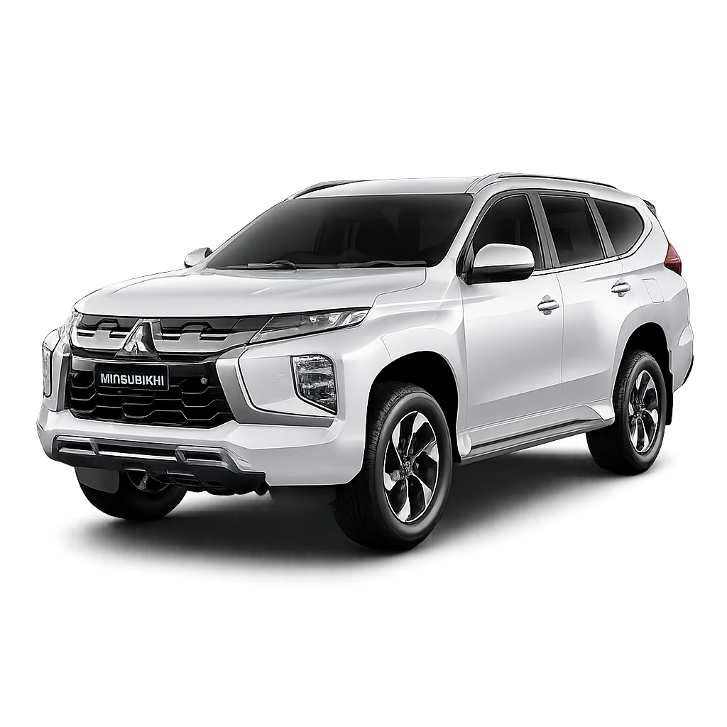 Mitsubishi Montero (White) or Similar