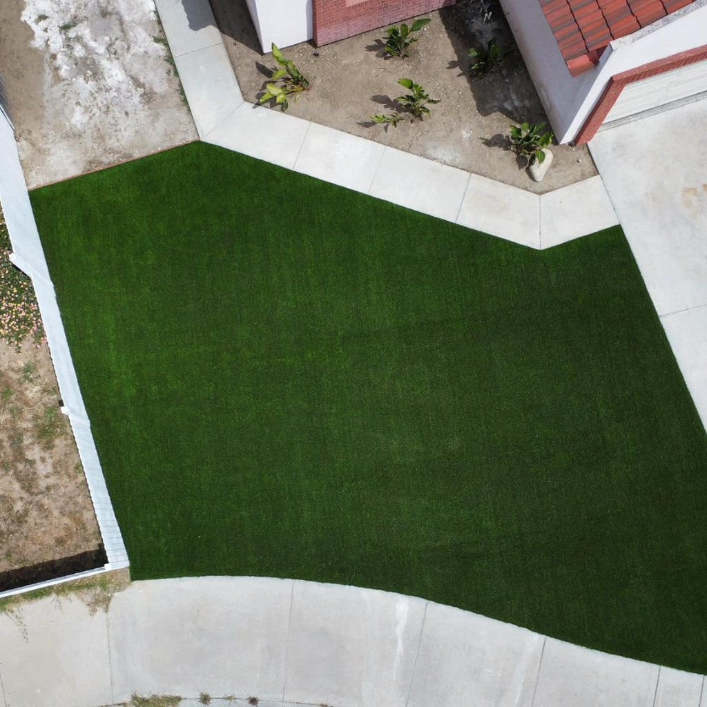 Premium Backyard Turf Installation