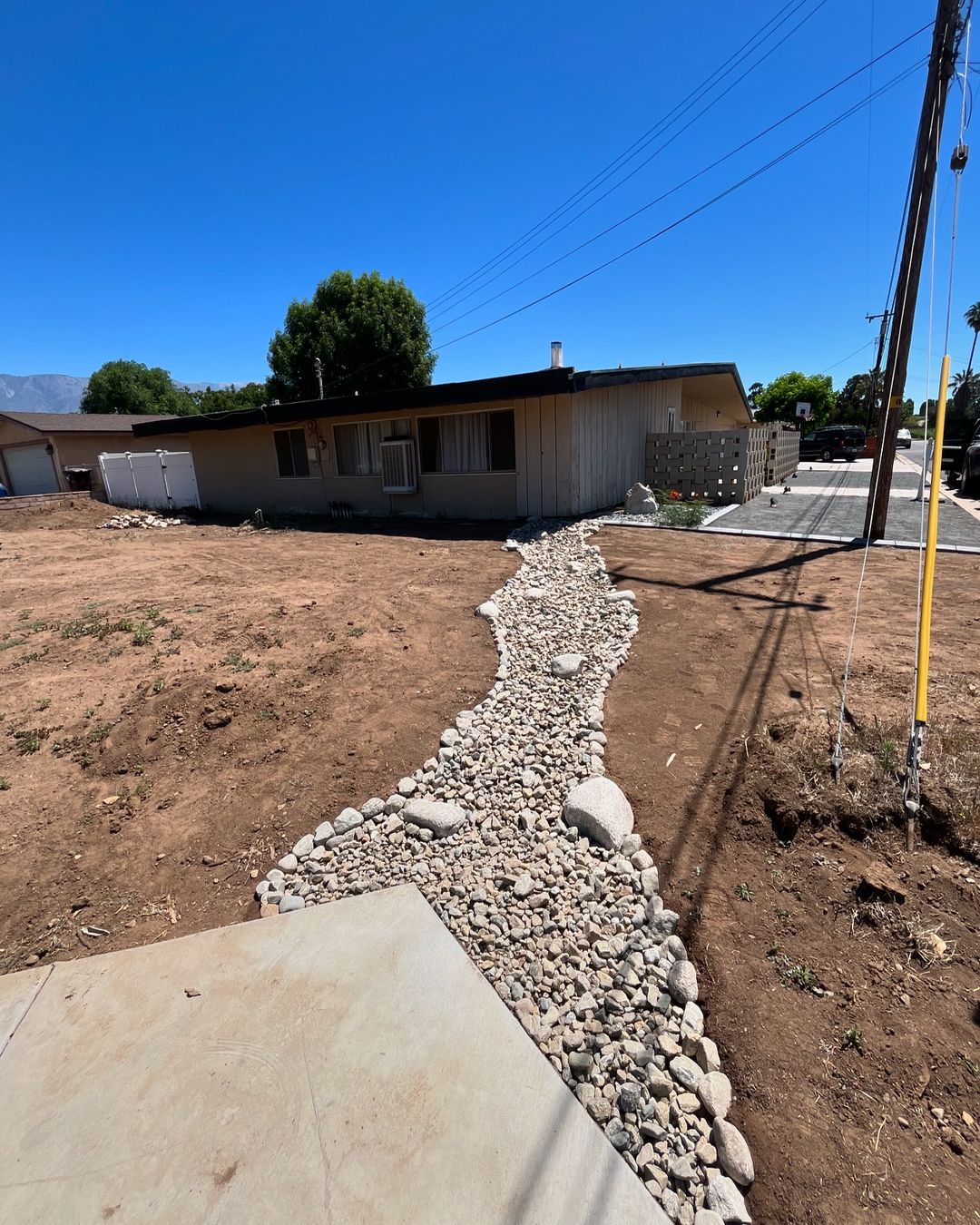 Functional Dry River Bed