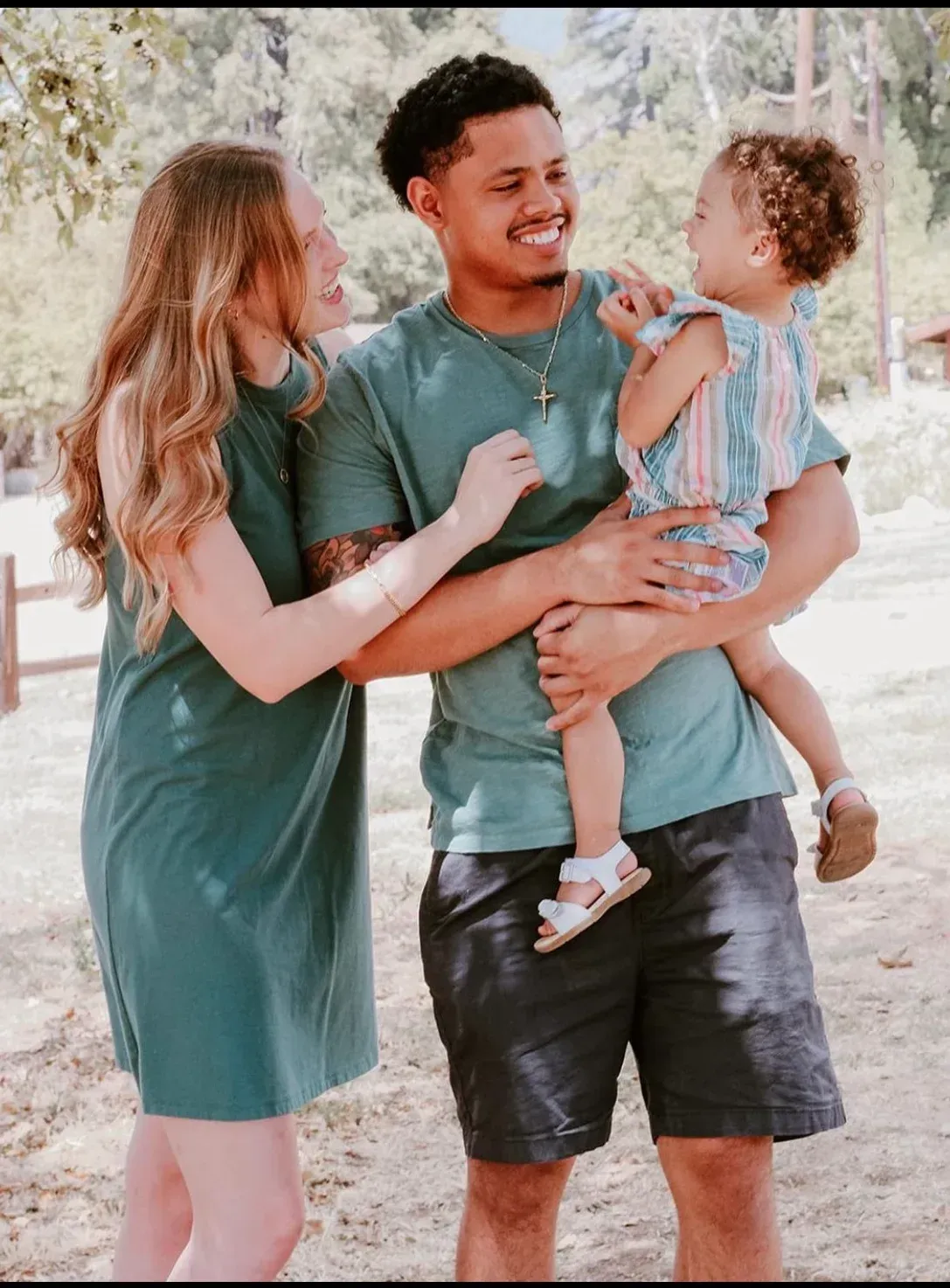 Austin Houston and his family